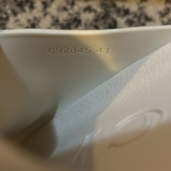 Gucci Interlocking G Slide Logo Sandal Off White - Picture 11 of 12